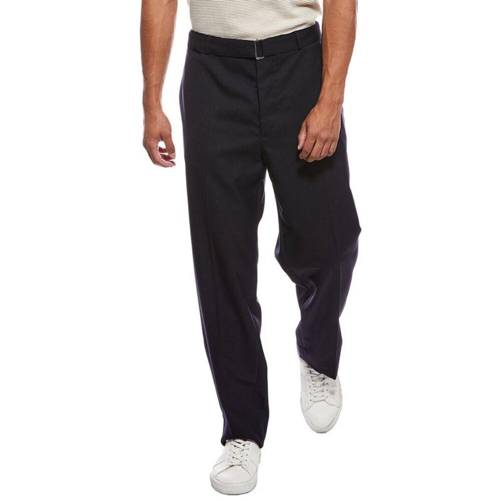 Officine Générale Mens Officine Generale Hoche Italian Wool Pant, Navy